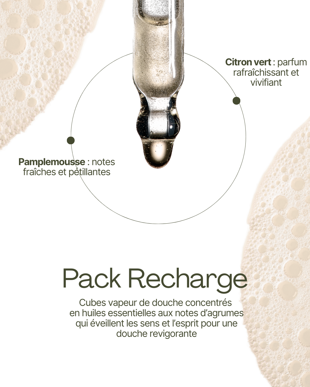 Coffret Cubes Recharge - Pamplemousse & Citron Vert